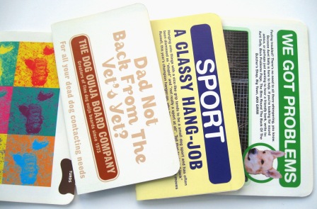 Notebooks to match magnets and giftbags